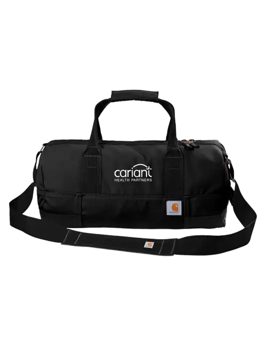 Carhartt Black Foundry Series 20” Duffel w/Cariant Logo