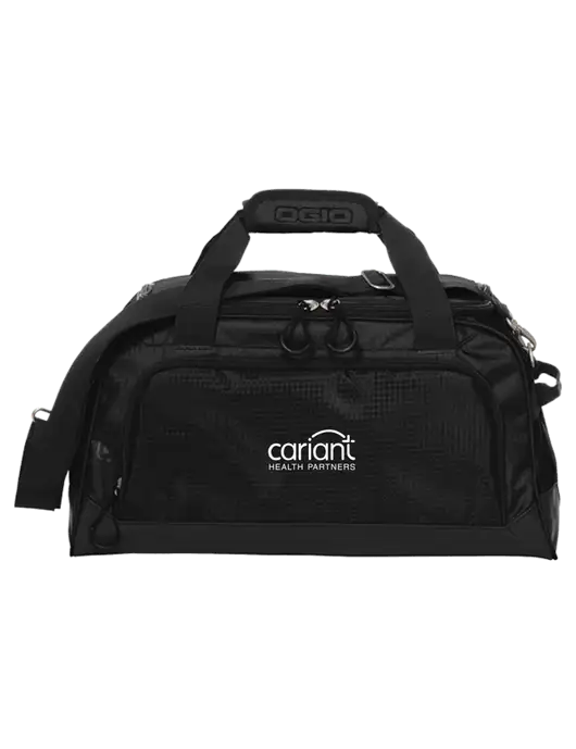 OGIO Breakaway Black Duffel w/Cariant Logo