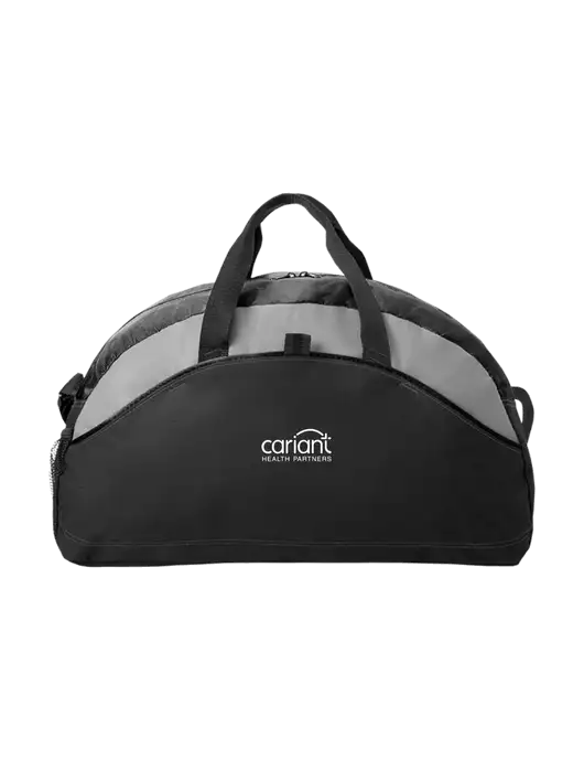 Medium Contrast Black Duffel w/Cariant Logo