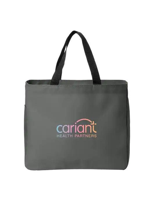 Essential Dark Grey Tote w/Cariant Logo