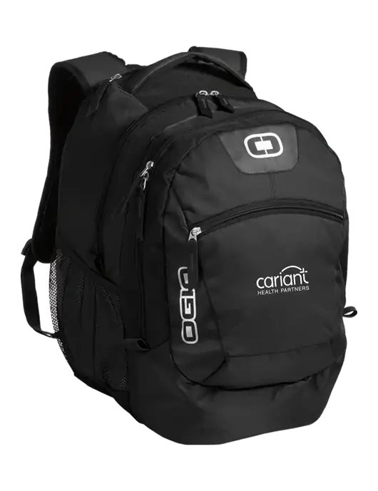 OGIO Black Rogue Pack
 w/Cariant Logo