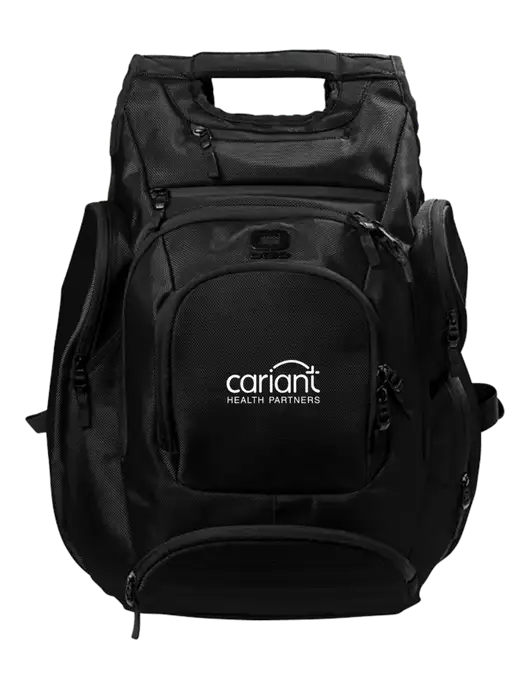OGIO Blacktop Metro Ballistic Laptop Backpack w/Cariant Logo