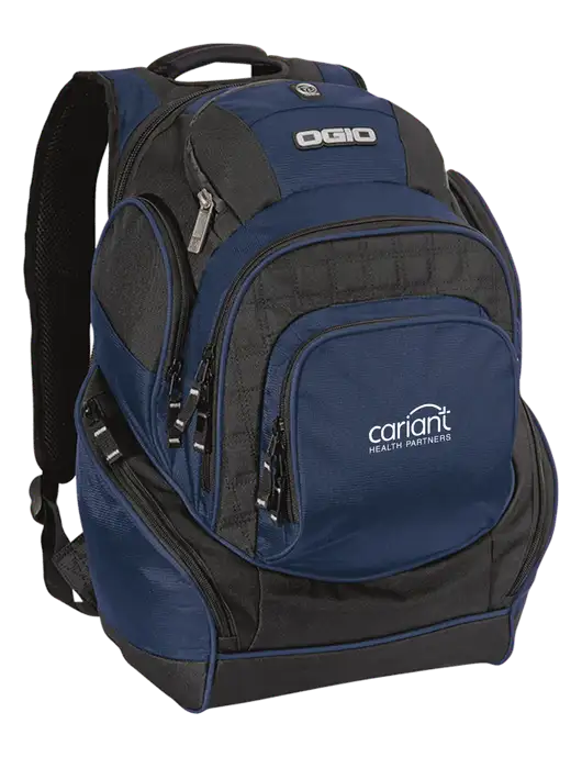 OGIO Navy Mastermind Pack w/Cariant Logo