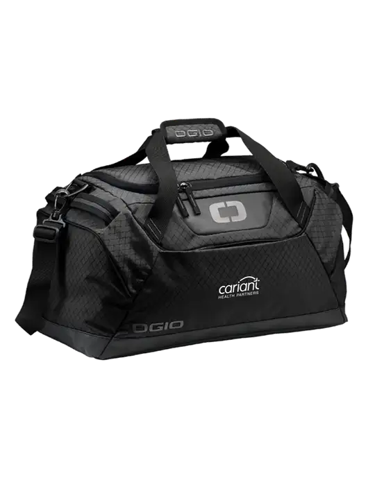OGIO Black Catalyst Duffle
 w/Cariant Logo