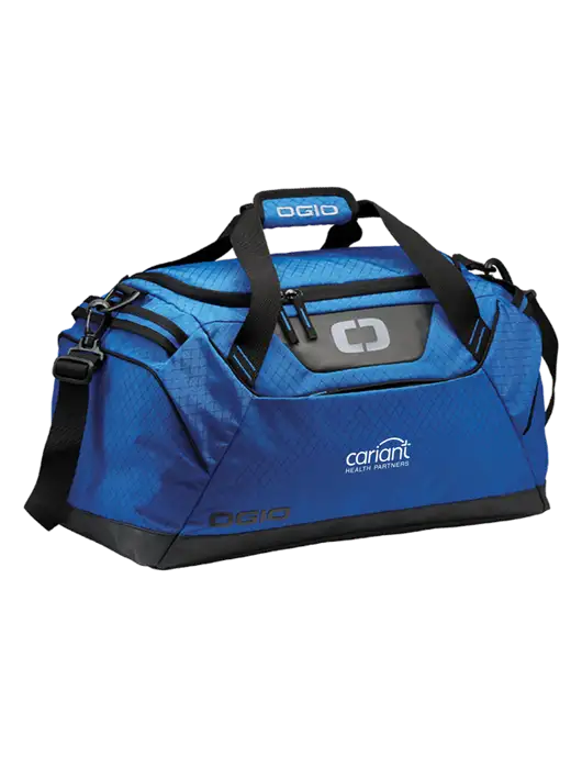 OGIO Royal Blue Catalyst Duffle
 w/Cariant Logo
