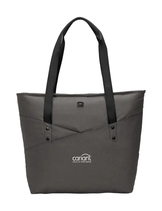 OGIO Tarmac Heather Downtown Tote 
 w/Cariant Logo