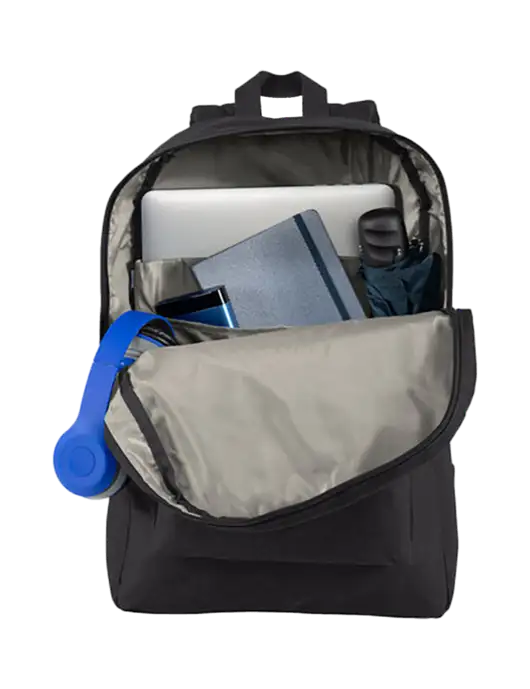 Retro Black Backpack w/Cariant Logo